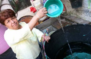 Corte de agua en Iztapalapa