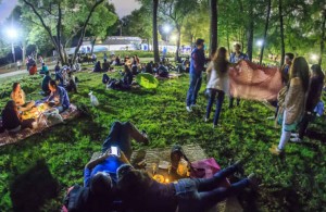 Picnic nocturno en el Bosque de Chapultepec